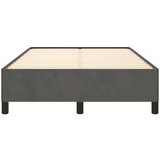  Posteljni okvir temno siv 120x200 cm žamet, (20724421) | Shoptok.si
