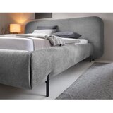 ELTAP Sivi tapecirani bračni krevet s prostorom za odlaganje s podnicom 160x200 cm Pointt – | shoptok.hr