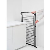 Brabantia Mat črno stojalo za sušenje perila 23 m HangOn Tower – | Shoptok.si