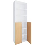 MID.YOU ARHIVSKA OMARA bela, barve bukve | Shoptok.si