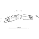  Krajnja kapa za 3-fazni TRACER šinski sistem, fleksibilna, bela | Eponuda.com