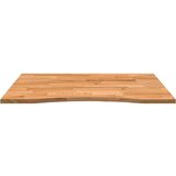 vidaXL Ploča za radni stol svjetlosmeđa 100x80x2,5cm drveni pravokutni | shoptok.hr
