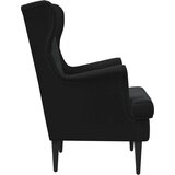  Fotelja Crna Baršun | shoptok.hr