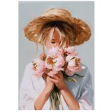 Styler Slika s ručno oslikanim elementima 70x100 cm Estelle – Cijene