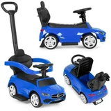 ECO TOYS Ecotoys Guralica mercedes c class sa interaktivnim volanom i ručkom, blue ( 668 BLUE )