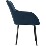  Jedilni stoli 2 kosa moder žamet, (20701185) | Shoptok.si