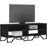 TV ormarić crni 122 x 34 x 41 cm od konstruiranog drva | shoptok.hr