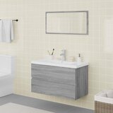  Set kupaonskog namještaja boja hrasta sonome konstruirano drvo | shoptok.hr