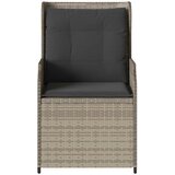  Vrtna klupa 2 pcs Svijetlo siva poliratan | shoptok.hr