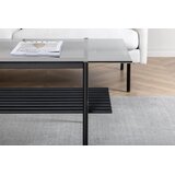 Venture Home Von Staf klub stolić 120 × 60 cm, crni | shoptok.hr