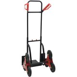 Ručna Ročni voziček Črna in rdeča 64,5 x 49,5 x 114 cm Jeklo, (5000107309) | Shoptok.si