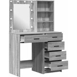  Toaletni stol 2 pcs Siva 50 x 41 x 135 cm Konstruirano drvo | Eponuda.com