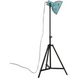  Stoječa svetilka 25 W obrabljeno modra 61x61x90/150 cm E27, (22125927) | Shoptok.si