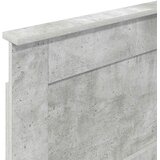  Uzglavlje s uzglavljem Betonski sivi 80 cm Konstruirano drvo | shoptok.hr