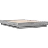  Okvir za krevet boja hrasta 140x190 cm od konstruiranog drva | shoptok.hr