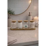 Set tegli, 5 komada, prozirne