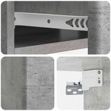 Stolna Stenska stranska miza Betonsko siva 59 x 34,5 x 17 cm, (5000232363) | Shoptok.si