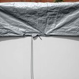 Bestway Pokrivač za bazen Ø4,27 m Kružni Poliester Siva | shoptok.hr