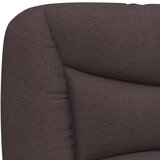  Jastuk za uzglavlje Hvar tamnosmeđi 120 cm od tkanine | shoptok.hr