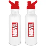 boca Marvel Logo - Metal Bottle
