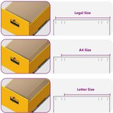 Kabinet za datoteke s ladicama 2 pcs Žuta 44 x 50 x 106.5 cm | shoptok.hr