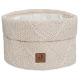 Jollein košara za stvari Basket Check Knit 14x18 cm - Oatmeal Cijene