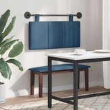  Držeće uzglavlje Zidne Prugasti Plava 90 x 55 x 5 cm tkanina - Plava 80 cm bez LED | shoptok.hr