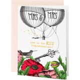 Pabuku Voščilnica »KEY« - Mrs & Mrs Cene