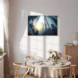  Slika - In a Big City (1 Part) Wide - Third Variant 90x60 U prirodnom drvenom okviru | shoptok.hr