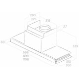 Elica ugradni aspirator BOX IN PLUS IXGL/A/120 | Eponuda.com