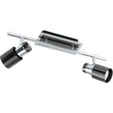Eglo Davida 1 reflektor/2, led, gu10, 2x5w, 2x400lm, krom/crna | shoptok.hr
