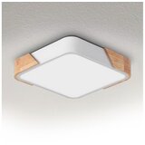  Brilagi - LED stropna svetiljka PILANA LED/24W/230V hrast/bela 32x32 cm | Eponuda.com