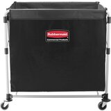 Rubbermaid Vinilna vreča X-CART, 300 l, črne barve | Shoptok.si