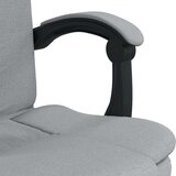 Pisarniški stol svetlo sivo blago, (20669342) | Shoptok.si