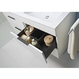 Jika H4536621763001 Cube 120 x 44 cm dvojni umivalnik z omarico | Shoptok.si