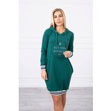 Kesi Brooklyn Dark Green Dress Cene