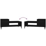  Stolić za kavu crni 100 x 50 x 45 cm od konstruiranog drva | shoptok.hr