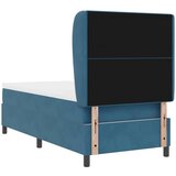  Krevet s opruga kutije Tamno plava 200 x 100 cm Baršun | shoptok.hr