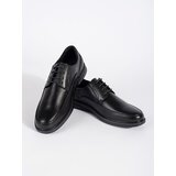 Shelvt Men's black lace-up shoes Cene