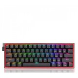 Redragon Keyboard - Fizz Pro Black K616 Rgb Wireless/wired Mechanical Cene