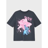 Sinsay Pamučna oversize majica s printom Stitch na leđima | shoptok.hr