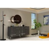 Hanah home komoda line KB150 anthracite silver Cene