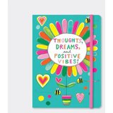 Rachel_Ellen Rokovnik - positive vibes flower ( MPNB9 ) Cene