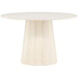 Venture Home Lanzo okrugli blagovaonski stol ⌀120 cm, izbijeljeni (whitewash) Slike