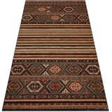 RugsX Preproge Preproga volna KASHQAI 4356 500 etnični oranžna 240x340 cm Rdeča | Shoptok.si