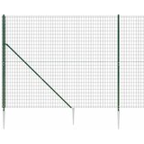  Ograda od žičane mreže sa šiljastim držačima zelena 1,6 x 25 m | Eponuda.com