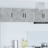 vidaXL Stenska kuhinjska omarica z vrati Betonsko siva 80 x 31 x 40 cm | Shoptok.si