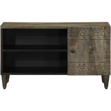 TV ormarić svijetlo sivi 80x31,5x46 cm Puno drvo Mango | shoptok.hr