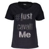 Just Cavalli WOMEN&#39;S SHORT SLEEVE T-SHIRT BLACK | Shoptok.si