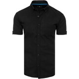 DStreet Black Men's Short Sleeve Shirt Cene